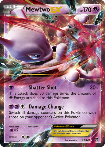 Mewtwo EX (62/162) [XY: BREAKthrough] - The Mythic Store | 24h Order Processing
