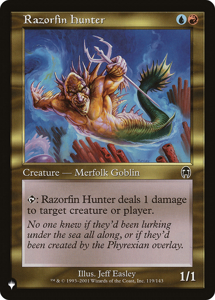 Razorfin Hunter [The List] - The Mythic Store | 24h Order Processing