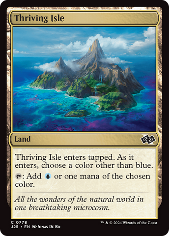 Thriving Isle [Foundations Jumpstart] - The Mythic Store | 24h Order Processing