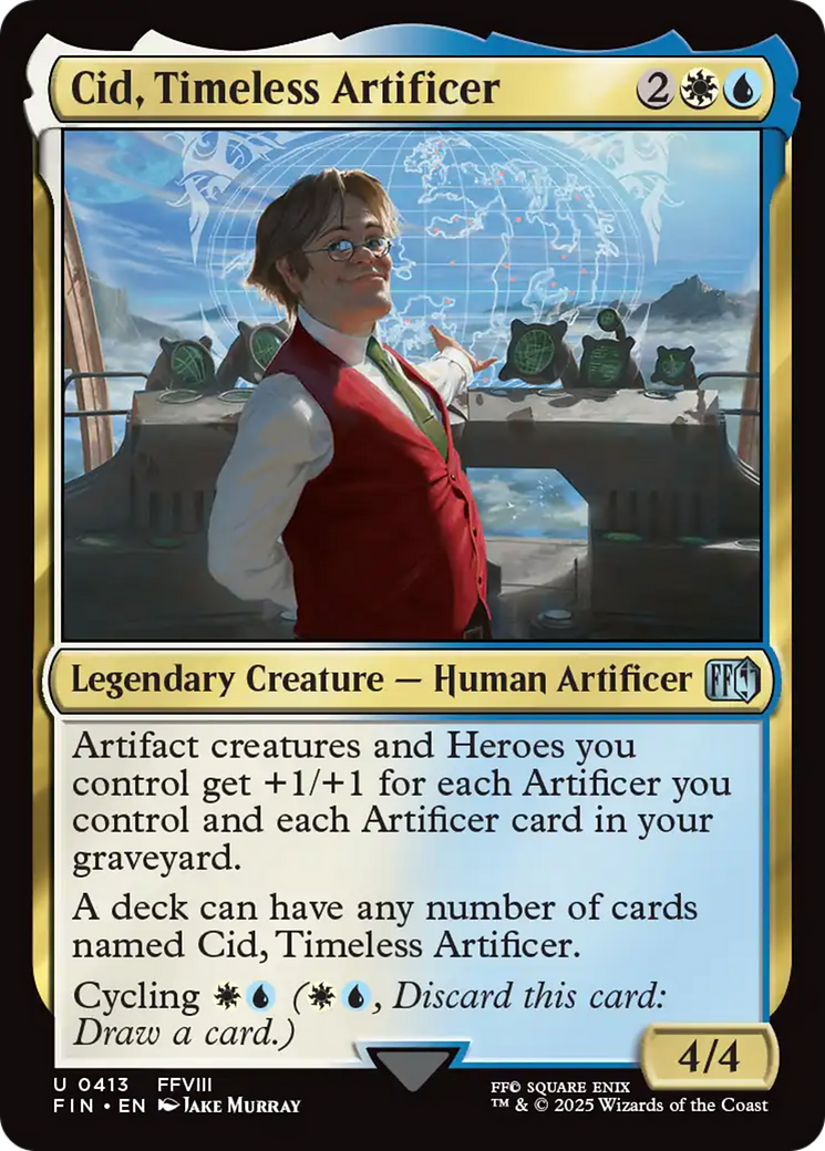 Cid, Timeless Artificer (0413) [FINAL FANTASY] - The Mythic Store | 24h Order Processing