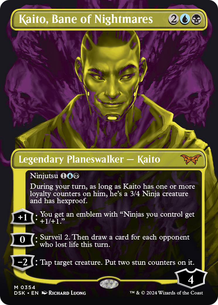 Kaito, Bane of Nightmares (Showcase) [Duskmourn: House of Horror] - The Mythic Store | 24h Order Processing