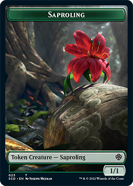 Saproling // Soldier Double-Sided Token [Starter Commander Decks] - The Mythic Store | 24h Order Processing