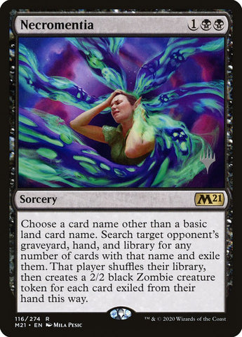 Necromentia (Promo Pack) [Core Set 2021 Promos] - The Mythic Store | 24h Order Processing