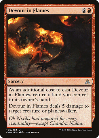 Devour in Flames [Oath of the Gatewatch] - The Mythic Store | 24h Order Processing