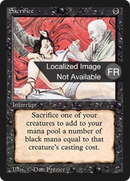 Sacrifice [Foreign Black Border] - The Mythic Store | 24h Order Processing