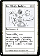 Enroll in the Coalition [Mystery Booster Playtest Cards] - The Mythic Store | 24h Order Processing