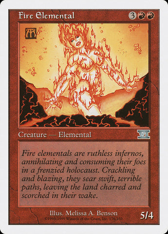 Fire Elemental [Classic Sixth Edition] - The Mythic Store | 24h Order Processing