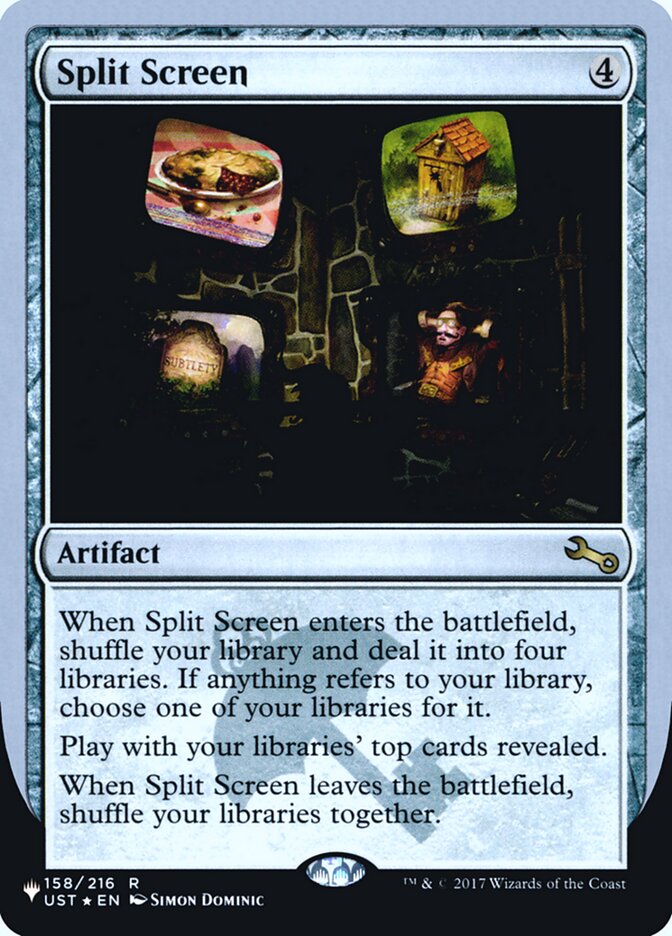 Split Screen (Unfinity Foil Edition) [The List] - The Mythic Store | 24h Order Processing
