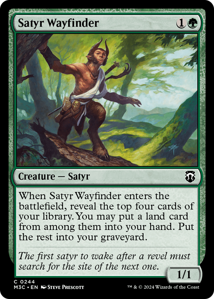 Satyr Wayfinder [Modern Horizons 3 Commander] - The Mythic Store | 24h Order Processing