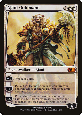 Ajani Goldmane [Magic 2011] - The Mythic Store | 24h Order Processing
