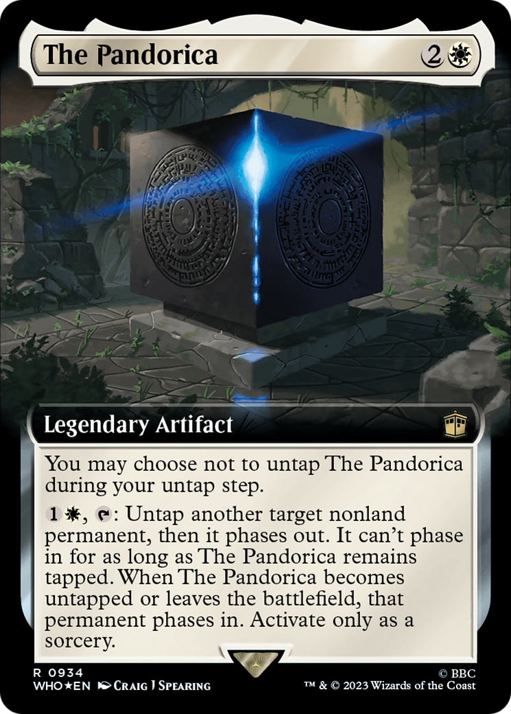 The Pandorica (Extended Art) (Surge Foil) [Doctor Who] - The Mythic Store | 24h Order Processing