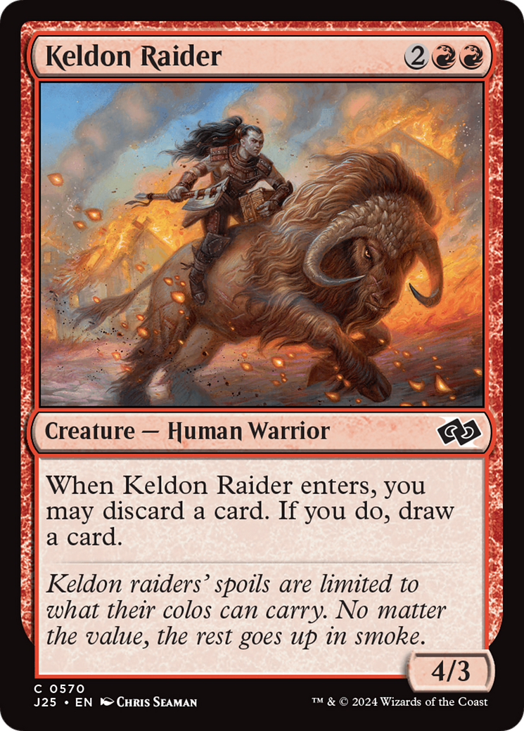 Keldon Raider [Foundations Jumpstart] - The Mythic Store | 24h Order Processing