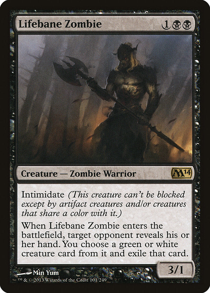 Lifebane Zombie [Magic 2014] - The Mythic Store | 24h Order Processing