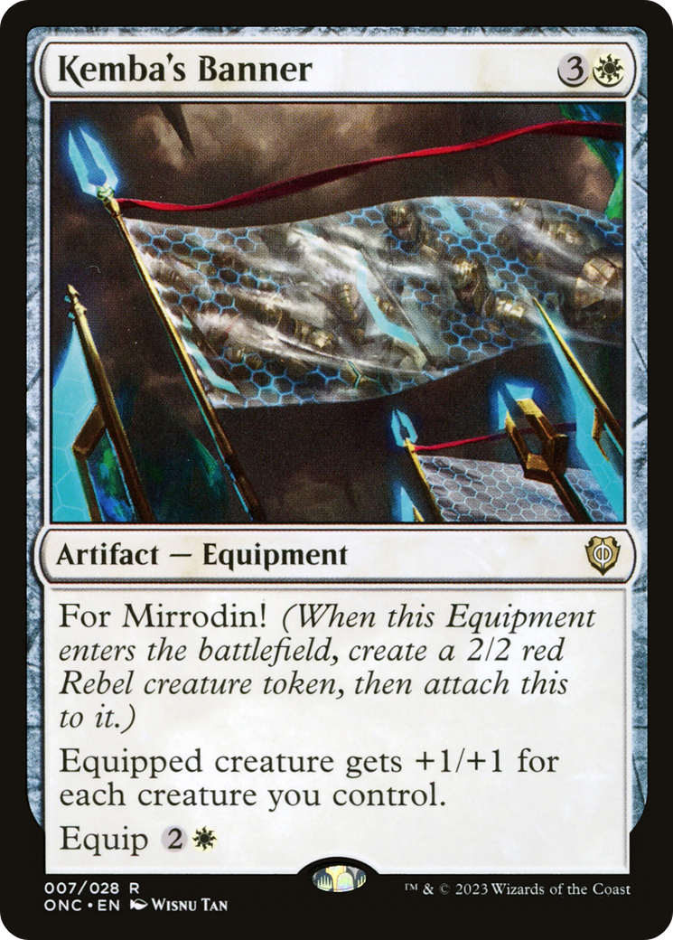 Kemba's Banner [Phyrexia: All Will Be One Commander] - The Mythic Store | 24h Order Processing