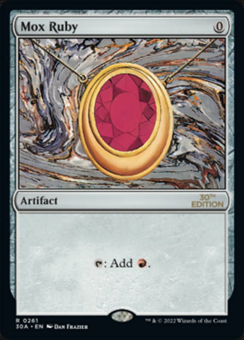 Mox Ruby [30th Anniversary Edition] - The Mythic Store | 24h Order Processing