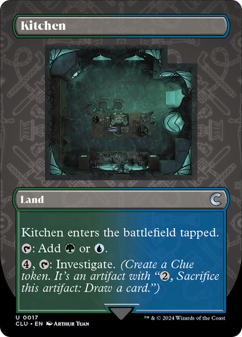 Kitchen (Borderless) [Ravnica: Clue Edition] - The Mythic Store | 24h Order Processing