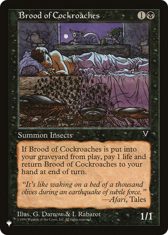 Brood of Cockroaches [The List] - The Mythic Store | 24h Order Processing