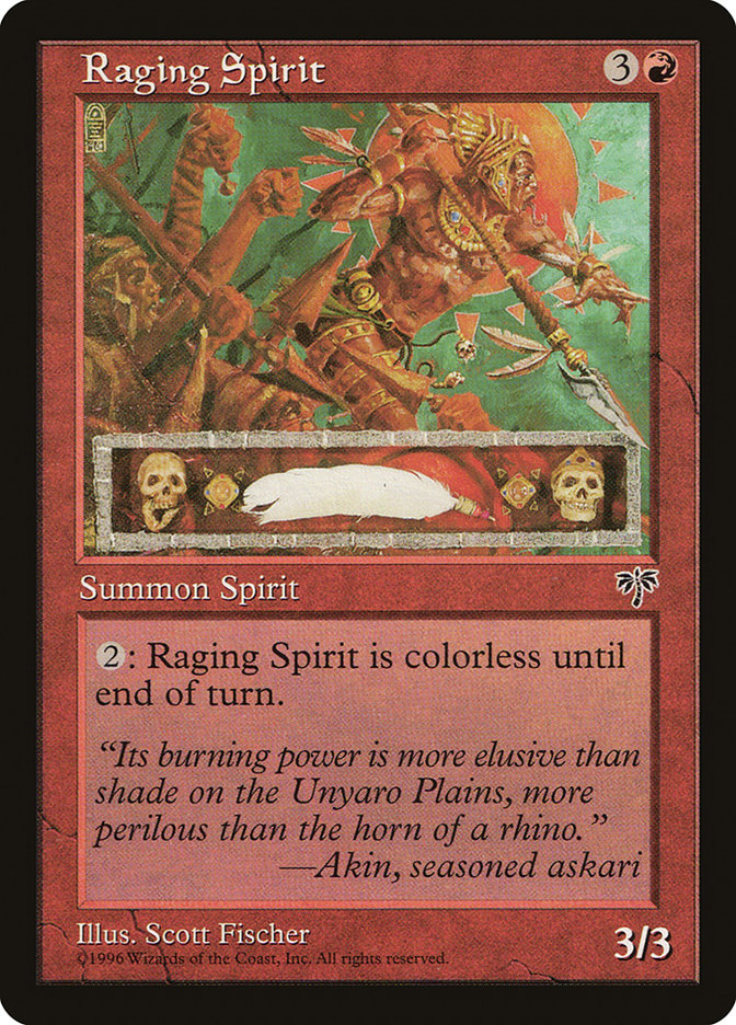 Raging Spirit [Mirage] - The Mythic Store | 24h Order Processing