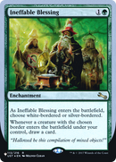 Ineffable Blessing (Bordered) (Unfinity Foil Edition) [The List] - The Mythic Store | 24h Order Processing