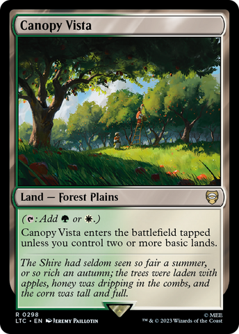 Canopy Vista [The Lord of the Rings: Tales of Middle-Earth Commander] - The Mythic Store | 24h Order Processing