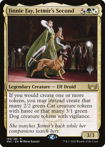 Jinnie Fay, Jetmir's Second (Promo Pack) [Streets of New Capenna Promos] - The Mythic Store | 24h Order Processing