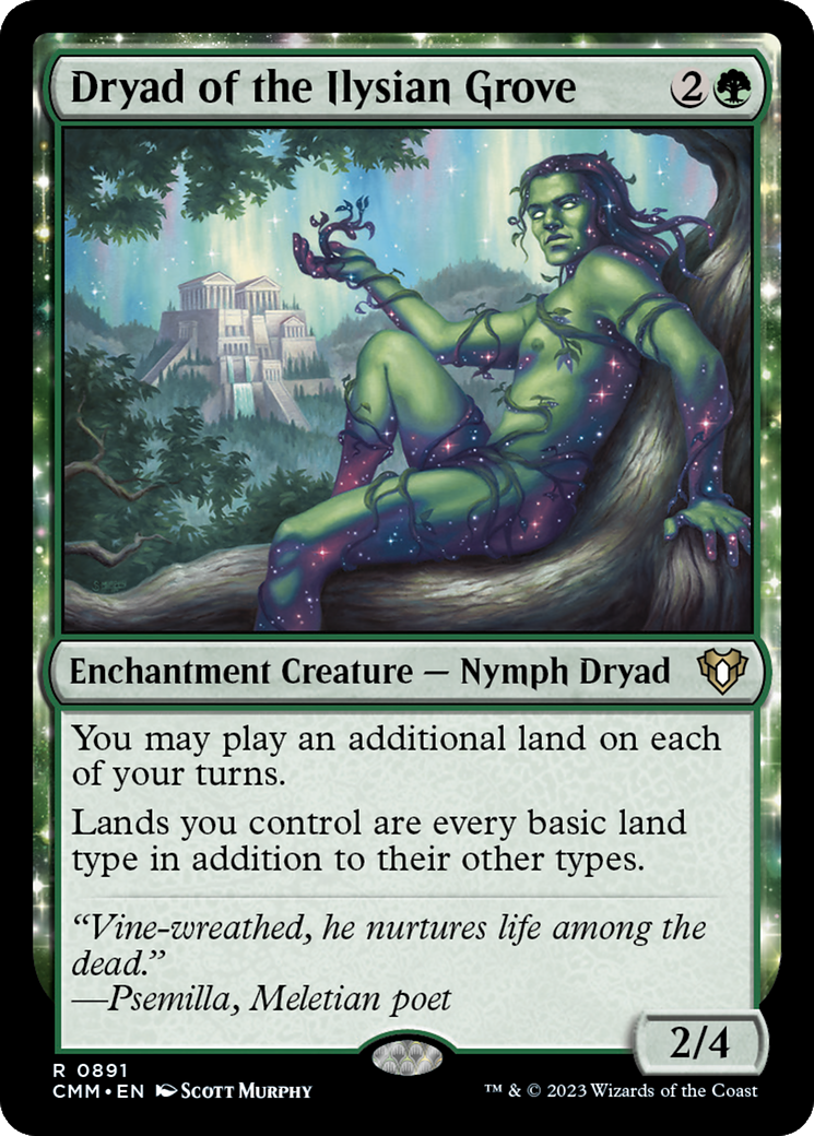 Dryad of the Ilysian Grove [Commander Masters] - The Mythic Store | 24h Order Processing