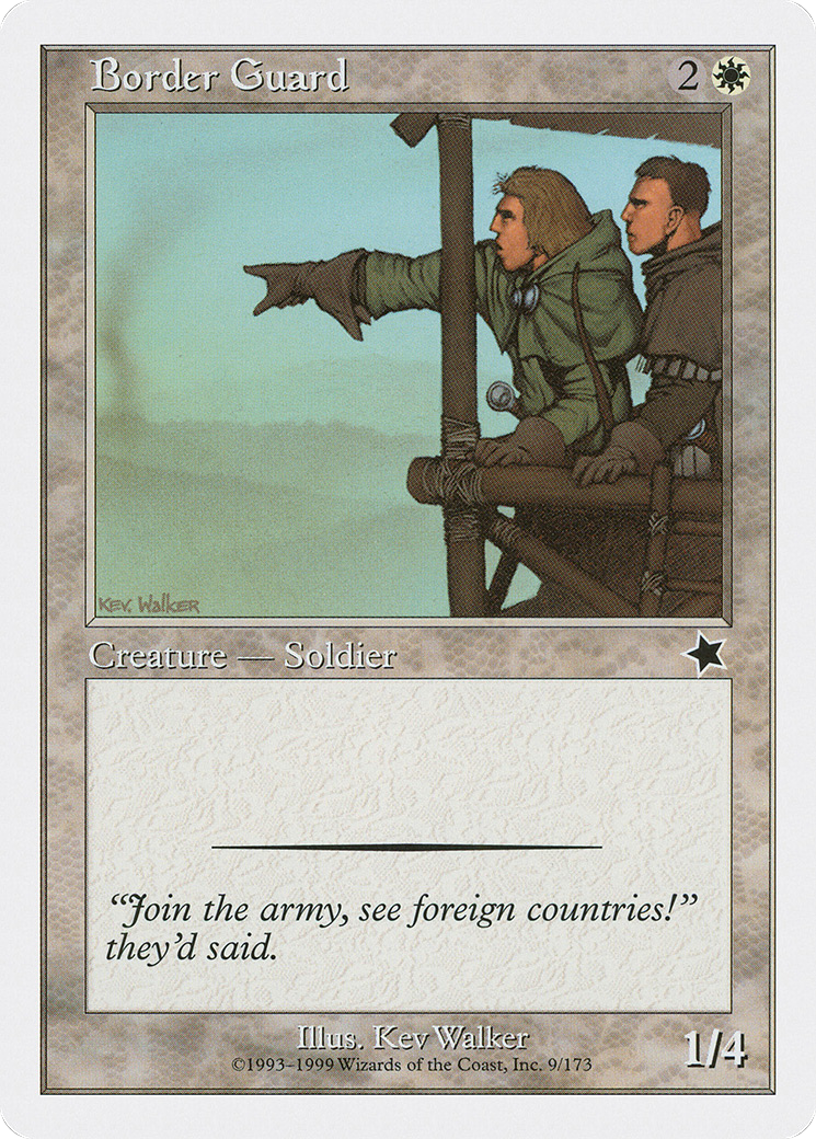 Border Guard [Starter 1999] - The Mythic Store | 24h Order Processing