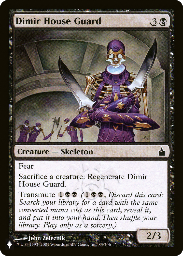 Dimir House Guard [The List] - The Mythic Store | 24h Order Processing
