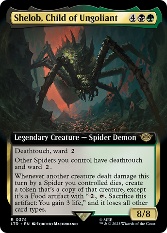 Shelob, Child of Ungoliant (Extended Art) [The Lord of the Rings: Tales of Middle-Earth] - The Mythic Store | 24h Order Processing