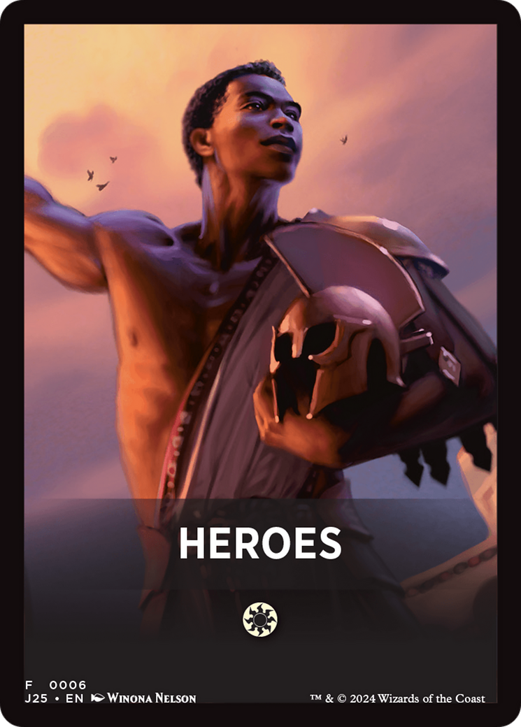 Heroes Theme Card [Foundations Jumpstart Front Cards] - The Mythic Store | 24h Order Processing