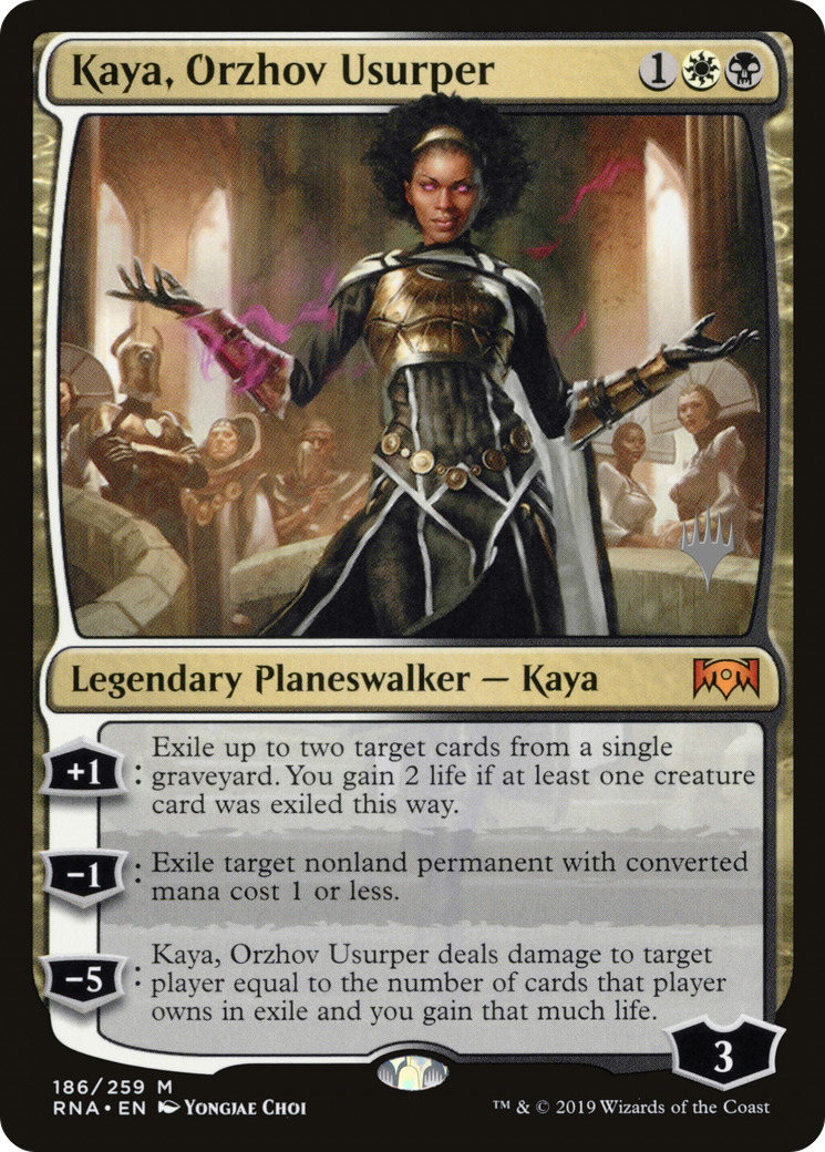 Kaya, Orzhov Usurper (Promo Pack) [Ravnica Allegiance Promos] - The Mythic Store | 24h Order Processing
