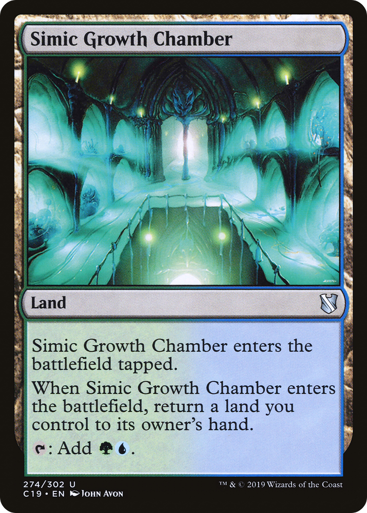 Simic Growth Chamber [Commander 2019] - The Mythic Store | 24h Order Processing