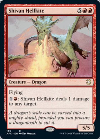 Shivan Hellkite [Dungeons & Dragons: Adventures in the Forgotten Realms Commander] - The Mythic Store | 24h Order Processing