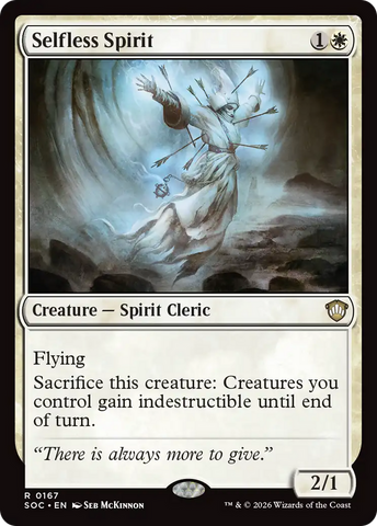 Selfless Spirit [Secrets of Strixhaven Commander] - The Mythic Store | 24h Order Processing