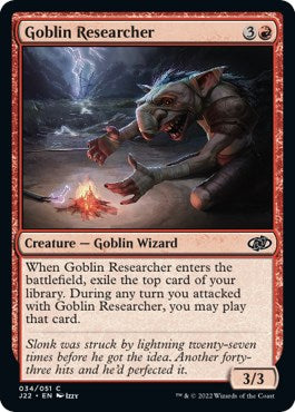 Goblin Researcher [Jumpstart 2022] - The Mythic Store | 24h Order Processing