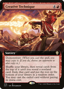 Creative Technique (Extended Art) [Commander 2021] - The Mythic Store | 24h Order Processing
