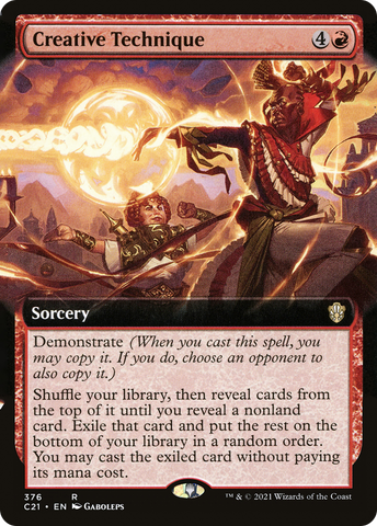 Creative Technique (Extended Art) [Commander 2021] - The Mythic Store | 24h Order Processing