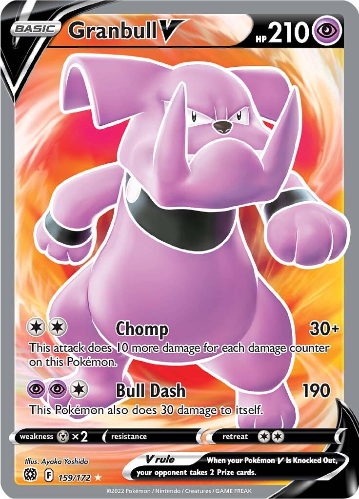 Granbull V (159/172) [Sword & Shield: Brilliant Stars] - The Mythic Store | 24h Order Processing