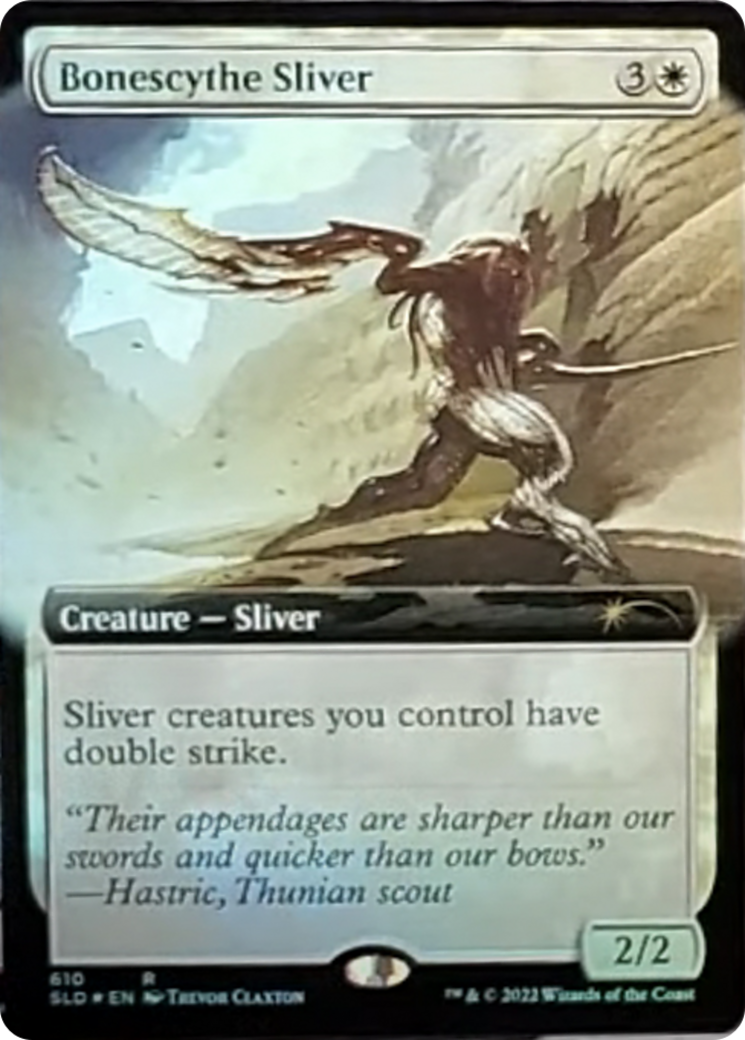 Bonescythe Sliver (Extended Art) [Secret Lair Drop Series]