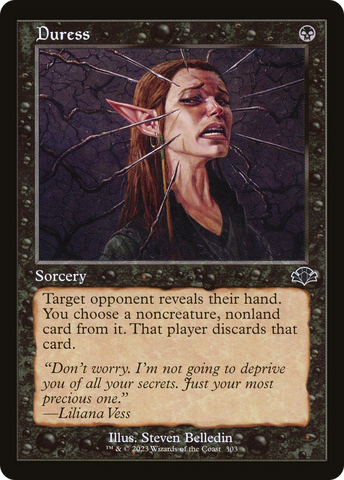 Duress (Retro) [Dominaria Remastered] - The Mythic Store | 24h Order Processing