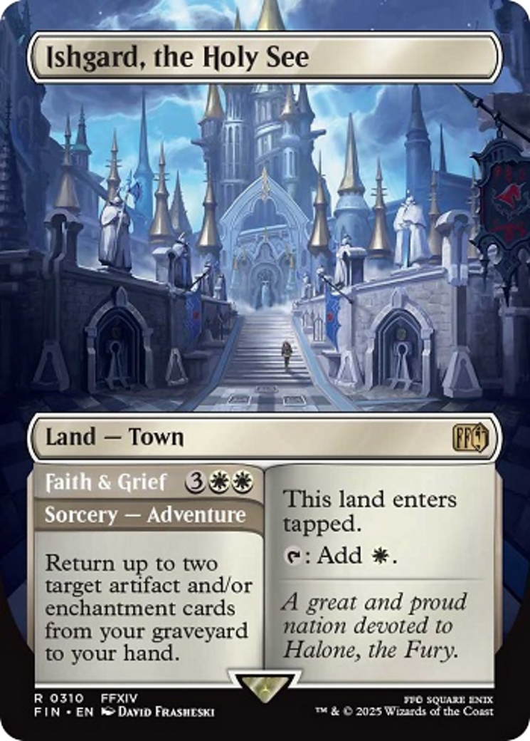 Ishgard, the Holy See (Borderless) [FINAL FANTASY] - The Mythic Store | 24h Order Processing