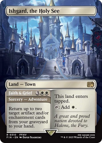 Ishgard, the Holy See (Borderless) [FINAL FANTASY] - The Mythic Store | 24h Order Processing