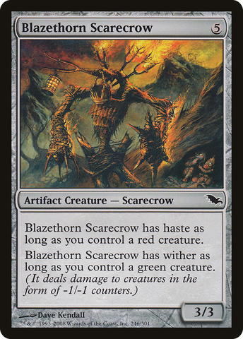 Blazethorn Scarecrow [Shadowmoor] - The Mythic Store | 24h Order Processing