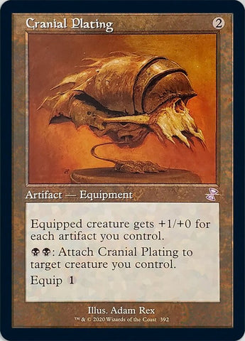 Cranial Plating (Timeshifted) [Time Spiral Remastered] - The Mythic Store | 24h Order Processing