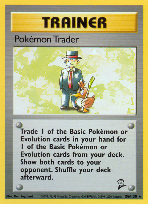 Pokemon Trader (106/130) [Base Set 2] - The Mythic Store | 24h Order Processing