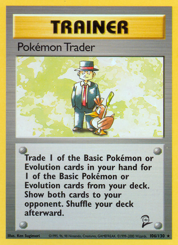 Pokemon Trader (106/130) [Base Set 2] - The Mythic Store | 24h Order Processing
