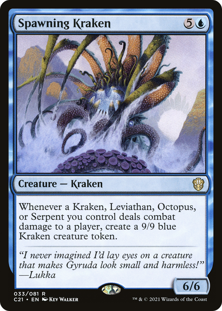 Spawning Kraken [Commander 2021] - The Mythic Store | 24h Order Processing
