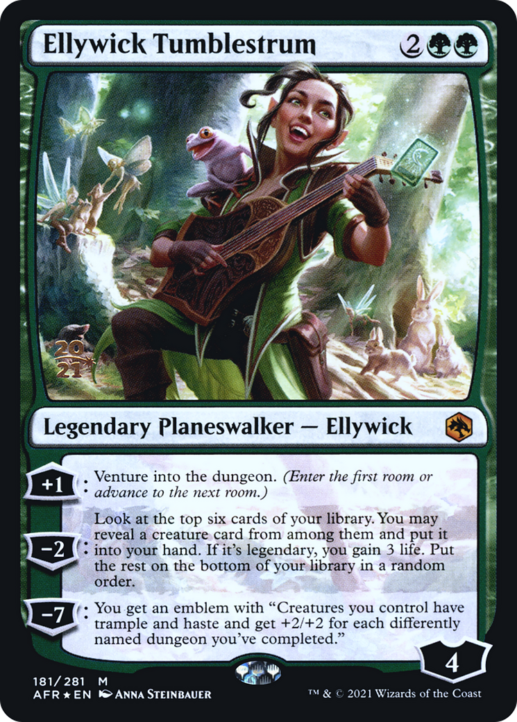 Ellywick Tumblestrum [Dungeons & Dragons: Adventures in the Forgotten Realms Prerelease Promos] - The Mythic Store | 24h Order Processing