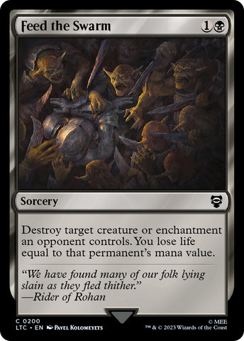 Feed the Swarm [The Lord of the Rings: Tales of Middle-Earth Commander] - The Mythic Store | 24h Order Processing