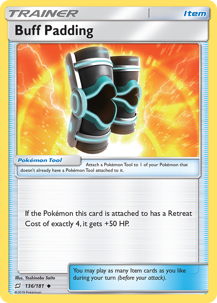 Buff Padding (136/181) [Sun & Moon: Team Up] - The Mythic Store | 24h Order Processing